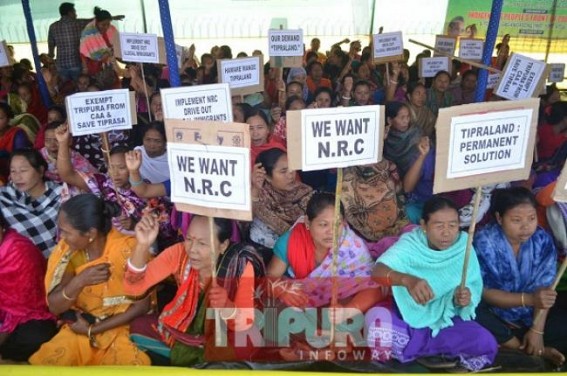 Ruling BJP ally among Tripura parties resume anti-CAA stir Ruling BJP ally among Tripura parties resume anti-CAA stir